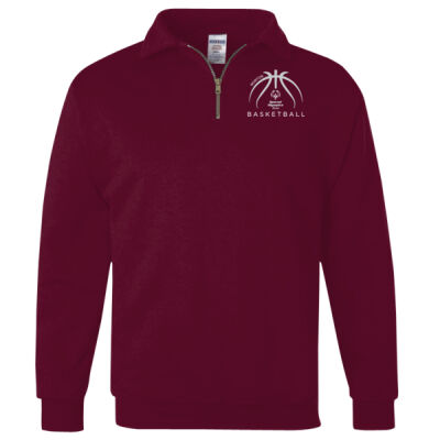 Quarter-Zip - Nublend® Cadet Collar Quarter-Zip Sweatshirt Thumbnail